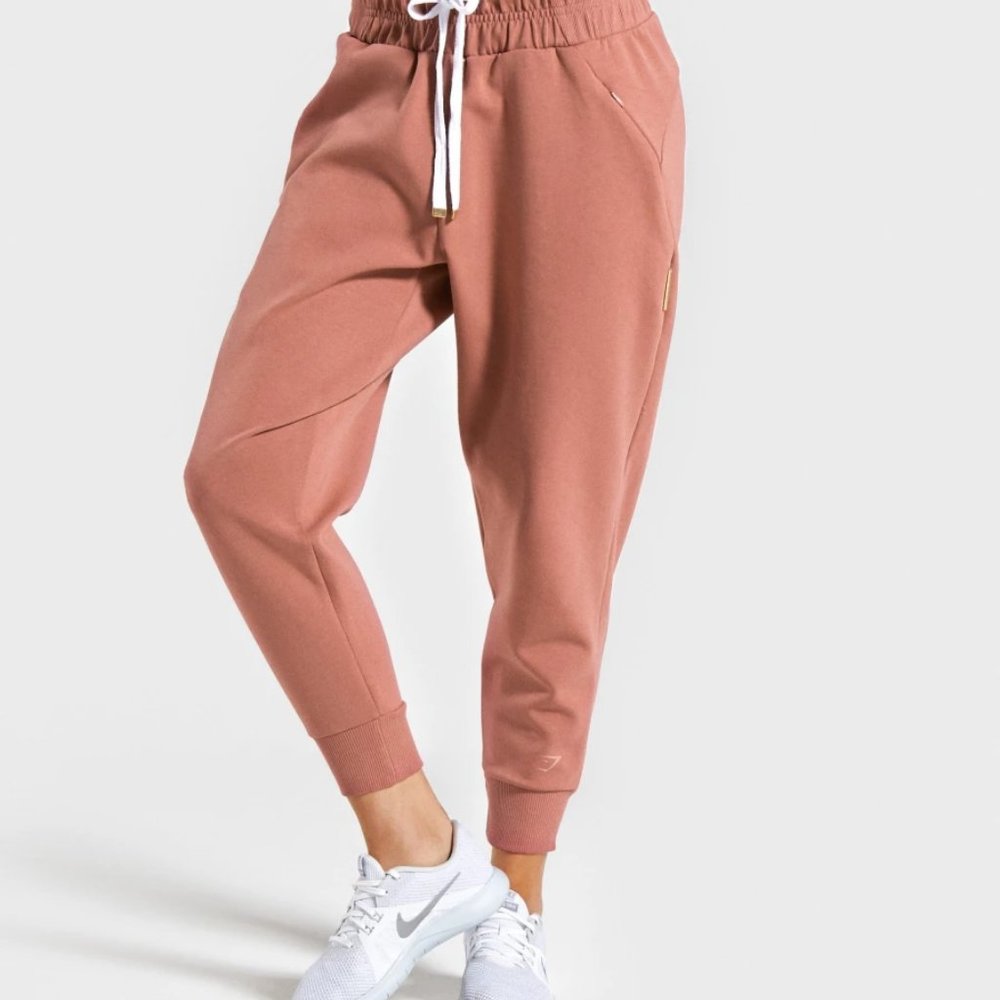 Gymshark Whitney Joggers - Moab Mountain Brick